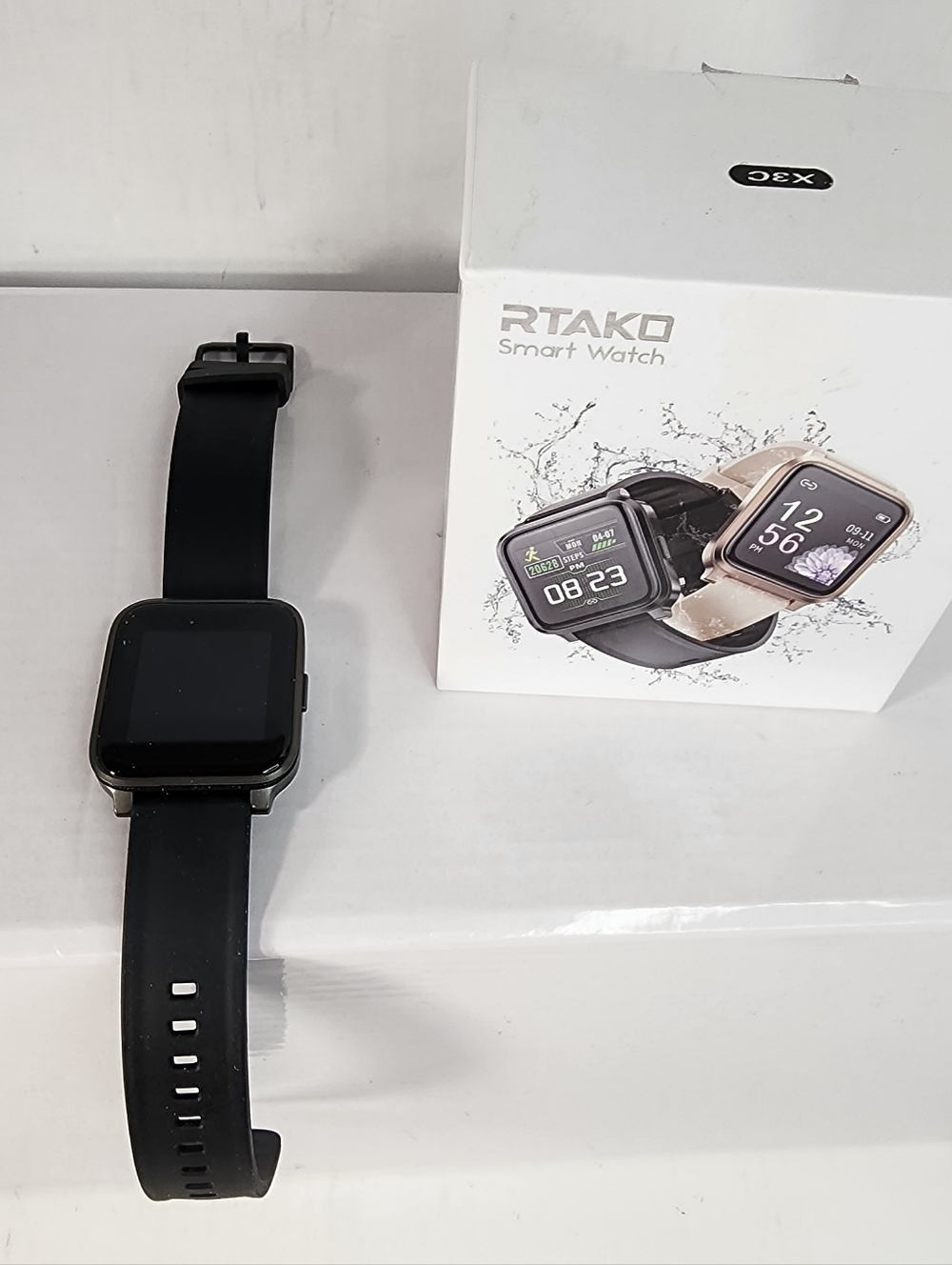 RTAKO Smart Watch, Black, X3C, Waterproof - (Tested) - Picture 4 of 9